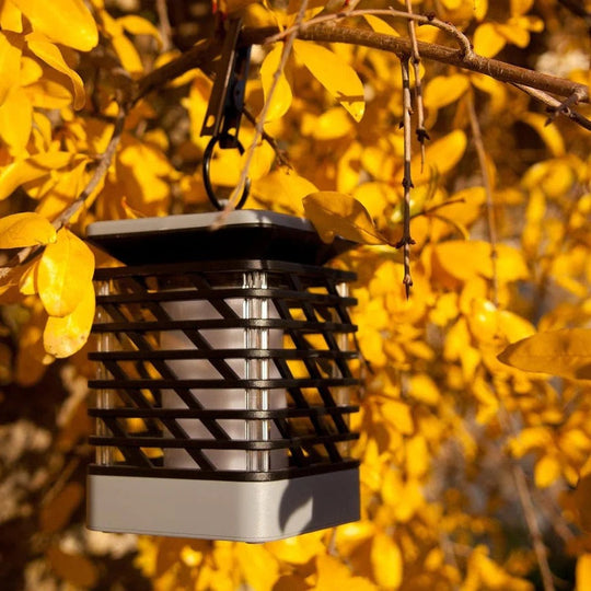 Garden Lantern with Solar Power and LED Light