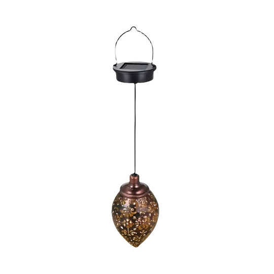 Garden Light with Solar Power and Water Drop Design