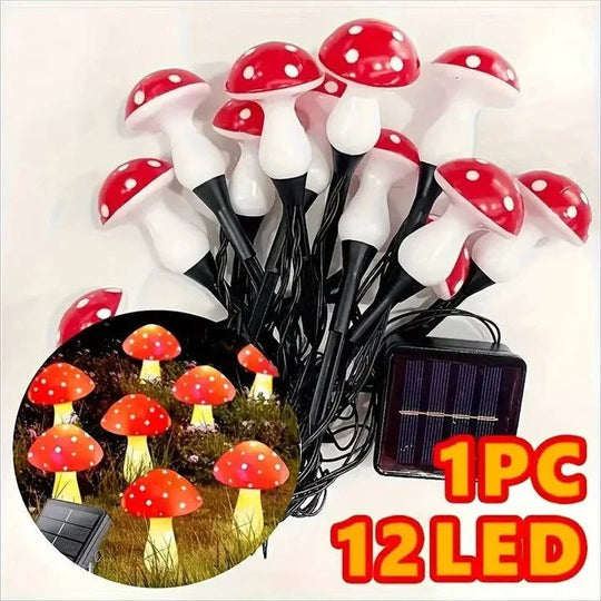 Garden Lights with Solar Power and LED Design
