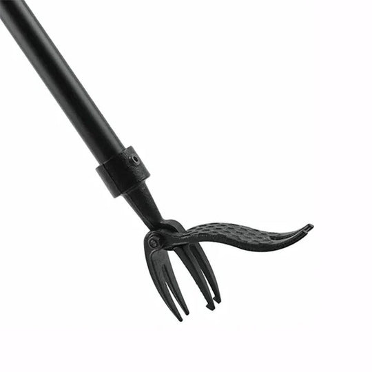Garden Tool with Adjustable Long Handle and Weed Puller