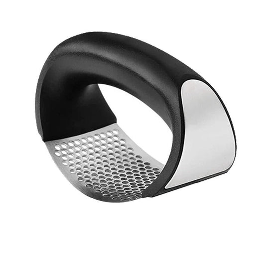 Garlic Press with Stainless Steel Design and Rocker Function