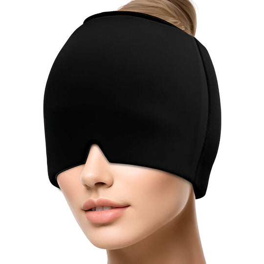Gel Head Wrap with Reusable Hot and Cold Therapy