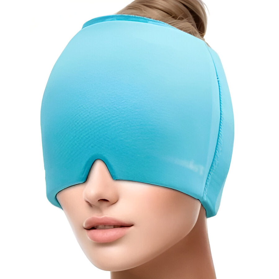 Gel Head Wrap with Reusable Hot and Cold Therapy