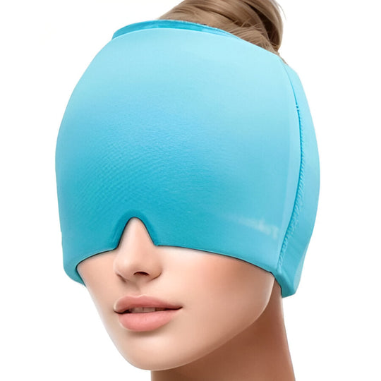 Gel Head Wrap with Reusable Hot and Cold Therapy