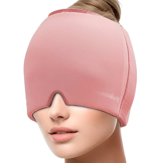 Gel Head Wrap with Reusable Hot and Cold Therapy