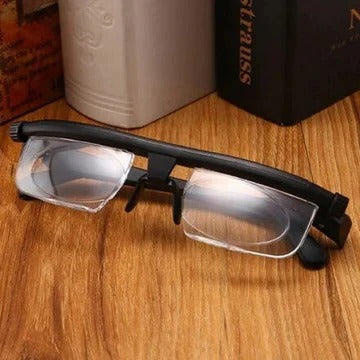 Glasses with Adjustable Focus and Clear Vision