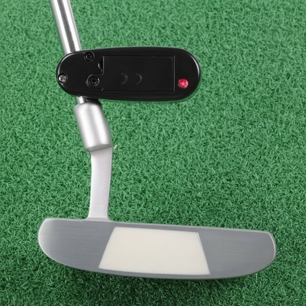 Golf Training Aid with Laser Alignment and Shaft Mounting