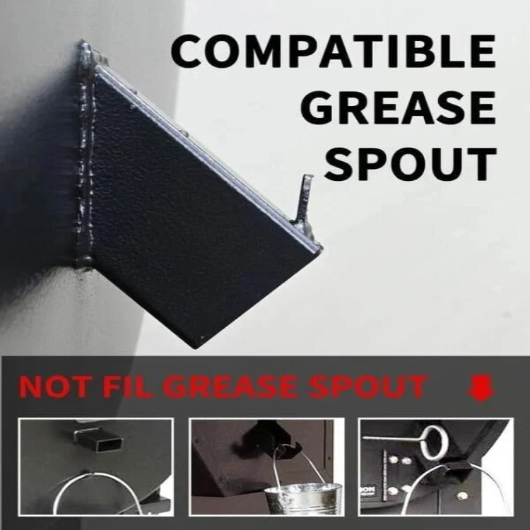 Grill Grease Tray with Lid and Easy Cleanup