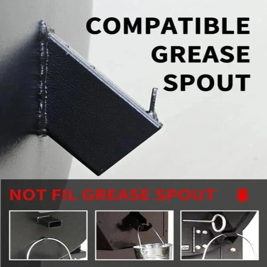 Grill Grease Tray with Lid and Easy Cleanup