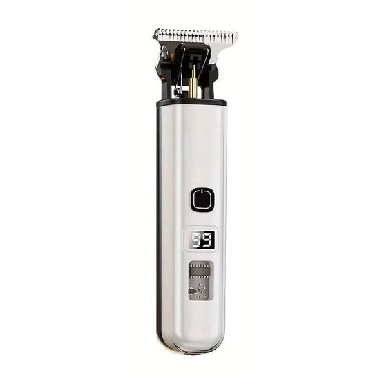 Hair Trimmer with Rechargeable Battery and LED Light