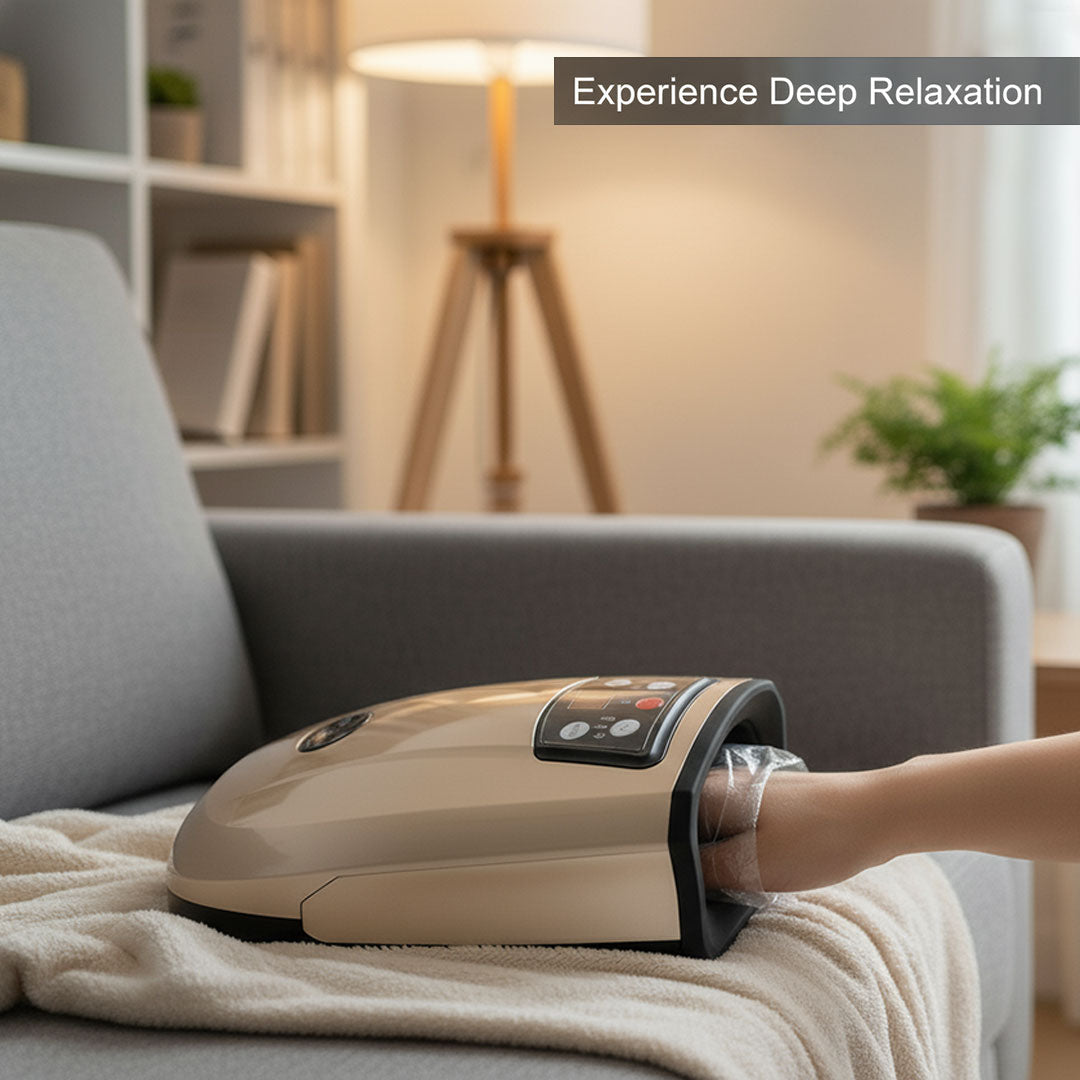 Hand Massager with Air Compression and Palm Relief