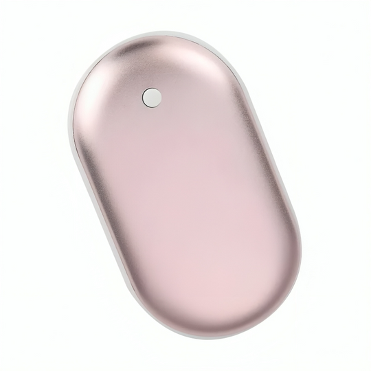 Hand Warmer with USB Rechargeable Battery and Adjustable Heat
