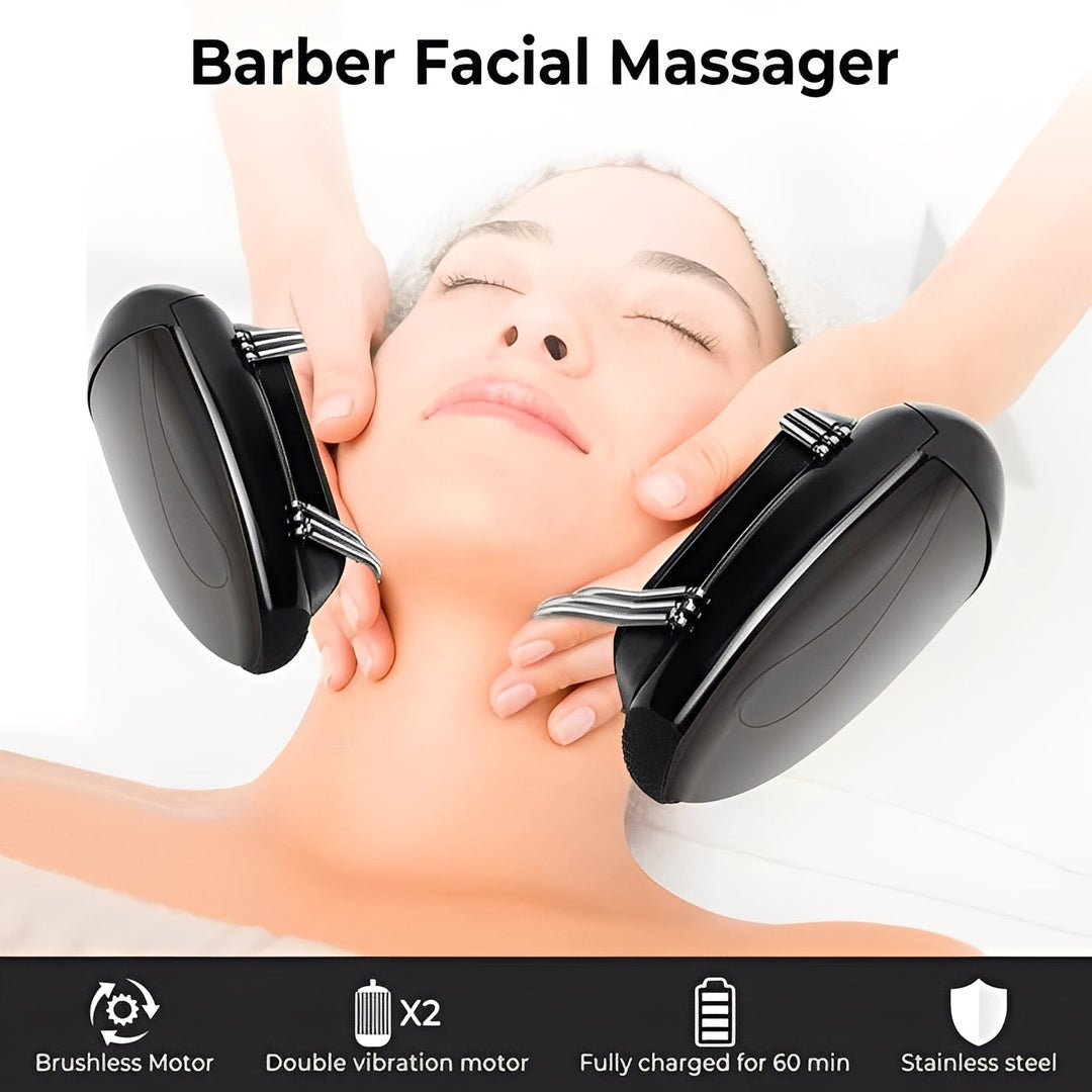 Handheld Massager with USB Rechargeable Battery and Portable Design
