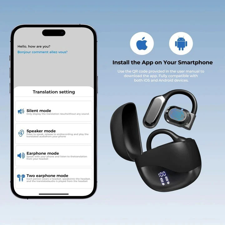 Headphones with Smart Translation and Wireless Audio