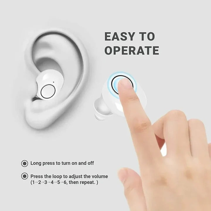Hearing Aids with Bluetooth Connectivity and Rechargeable Battery
