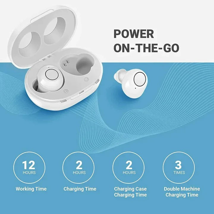 Hearing Aids with Bluetooth Connectivity and Rechargeable Battery