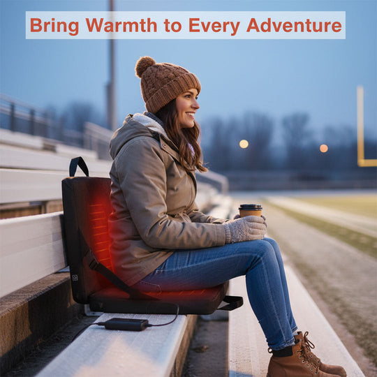 Heated Seat Cushion with USB Power and Adjustable Temperature