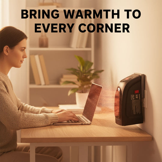 Heater with Ceramic Technology and Adjustable Power