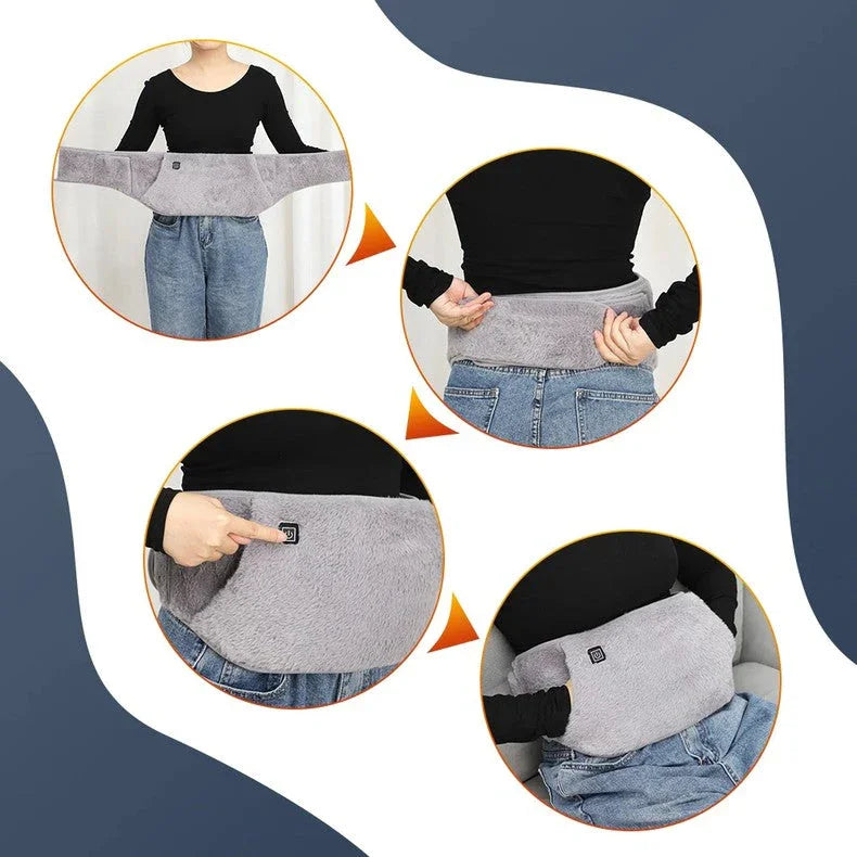 Heating Belt with Adjustable Temperature and USB Power