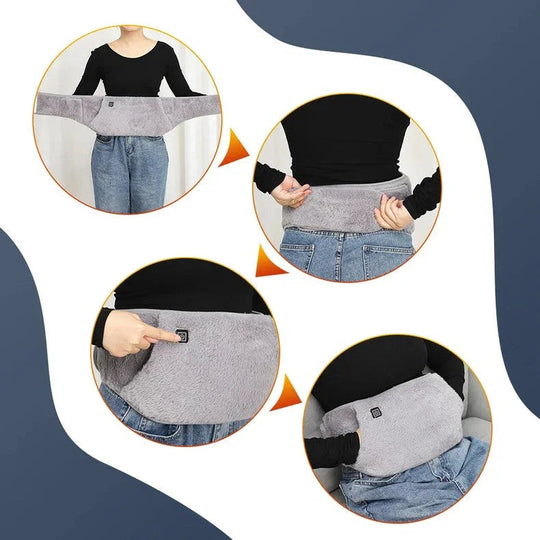Heating Belt with Adjustable Temperature and USB Power