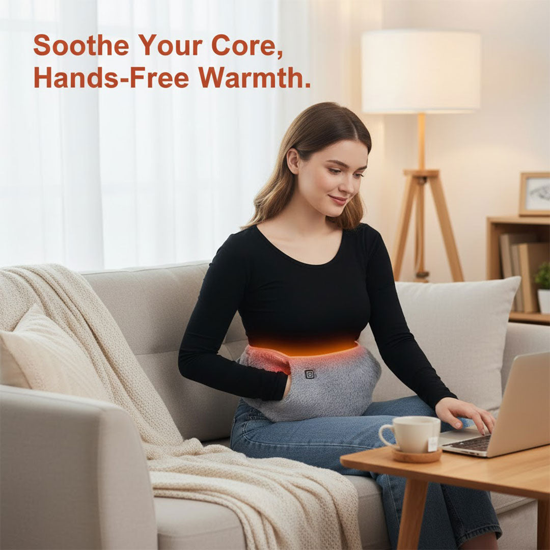 Heating Belt with Adjustable Temperature and USB Power