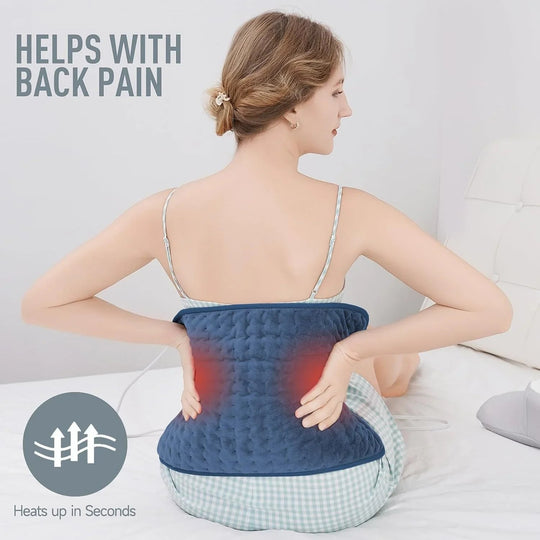 Heating Pad with Adjustable Temperature and Timer