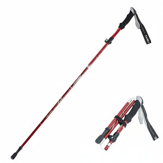 Hiking Poles with Foldable Design and Adjustable Height