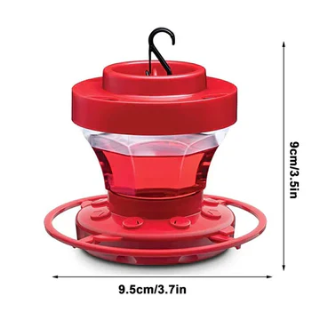 Hummingbird Feeders with Bee Proof Design and Perch