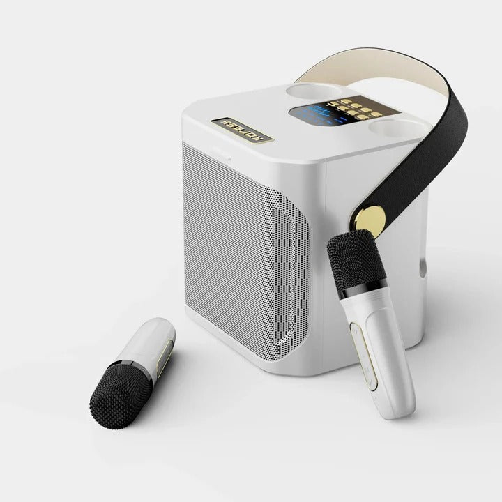 Karaoke Speaker with Bluetooth Connectivity and 360° Sound