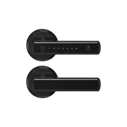 Keypad Lock with Fingerprint Access and Handle