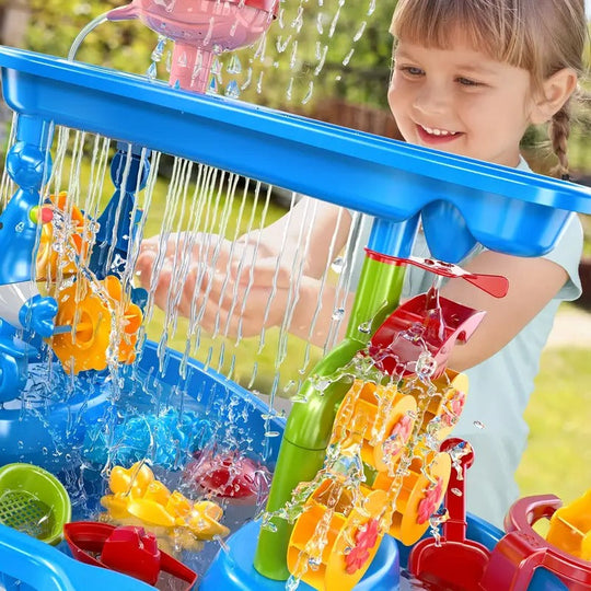 Kids' Outdoor Table with Sand and Water Play
