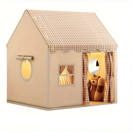 Kids Playhouse Tent with Enclosed Design and Fun Space