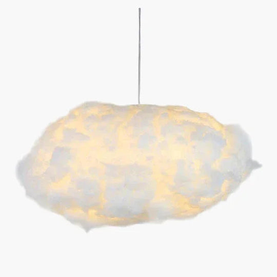 Lamp with Soft Lighting and Cloud Design