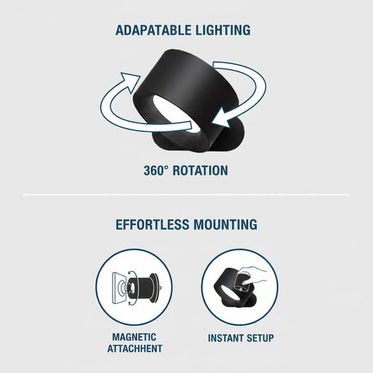 Lamp with Touch Activation and Adjustable Brightness