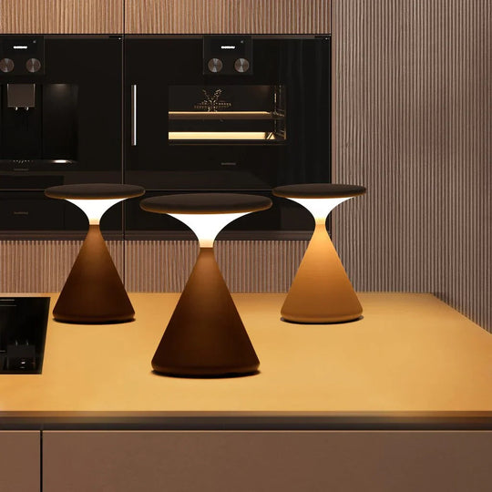 Lamp with Wireless Touch Control and LED Light