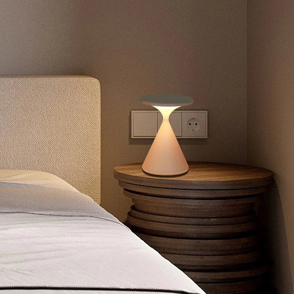 Lamp with Wireless Touch Control and LED Light
