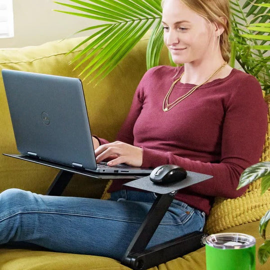 Laptop Stand with Height Adjustment and Angle Control