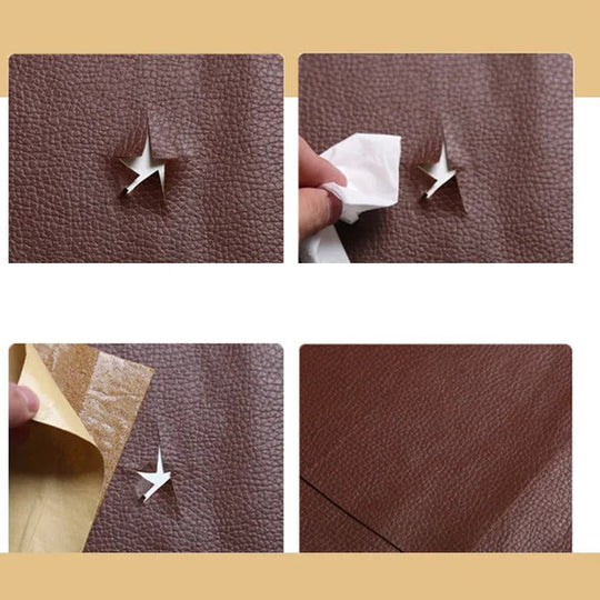 Leather Repair Tape with Cuttable Design and Sofa Restoration