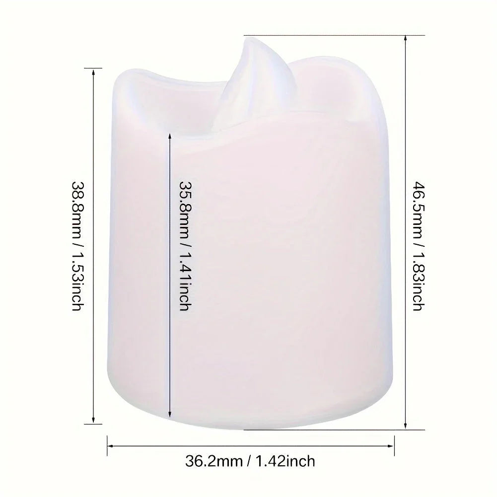 LED Candles with Battery Operation and Flameless Design