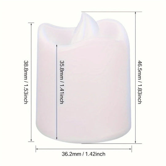 LED Candles with Battery Operation and Flameless Design