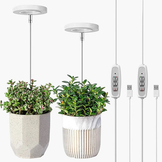 LED Grow Light with Adjustable Brightness and Height