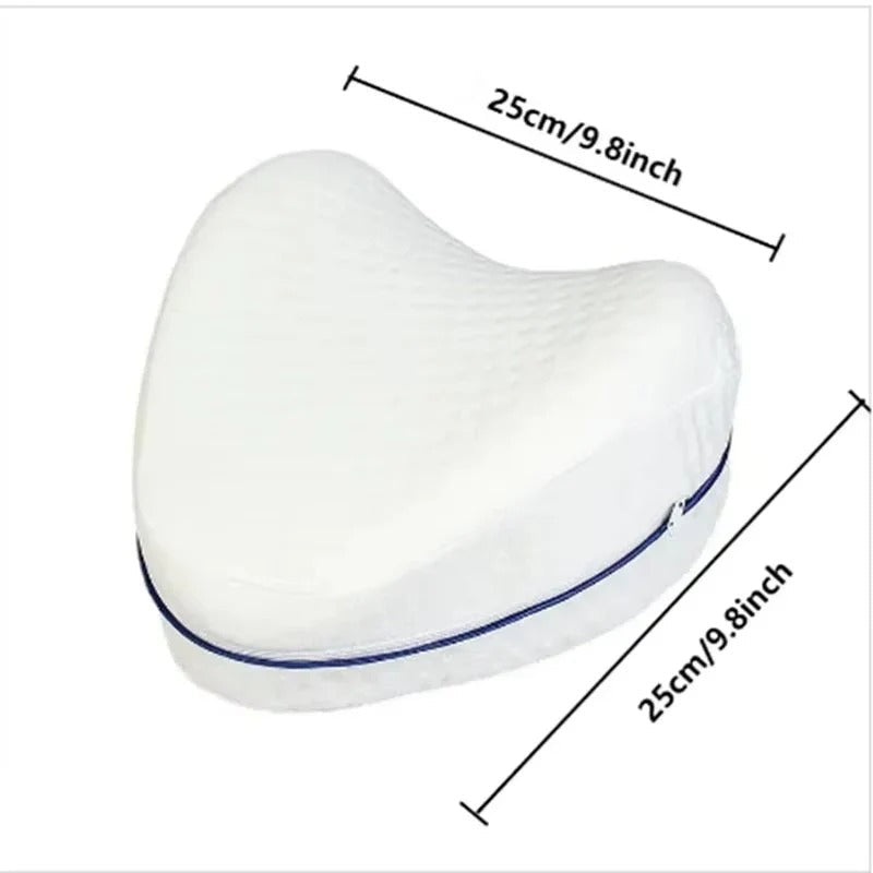Leg Pillow Cover Set with Zipper Closure and 2 Pack