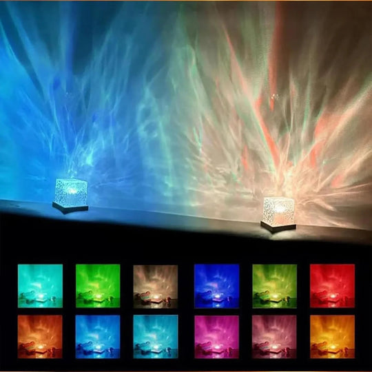 Light Projector with Ocean Wave Effects and Remote Control