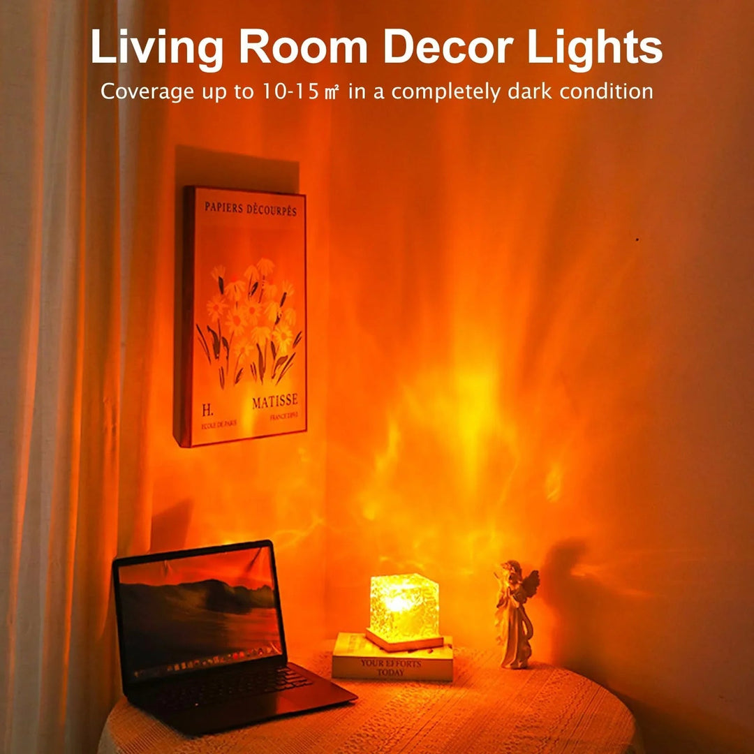 Light Projector with Ocean Wave Effects and Remote Control