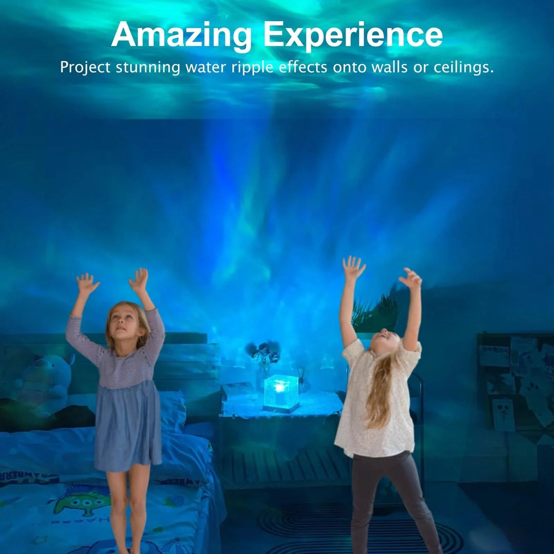 Light Projector with Ocean Wave Effects and Remote Control
