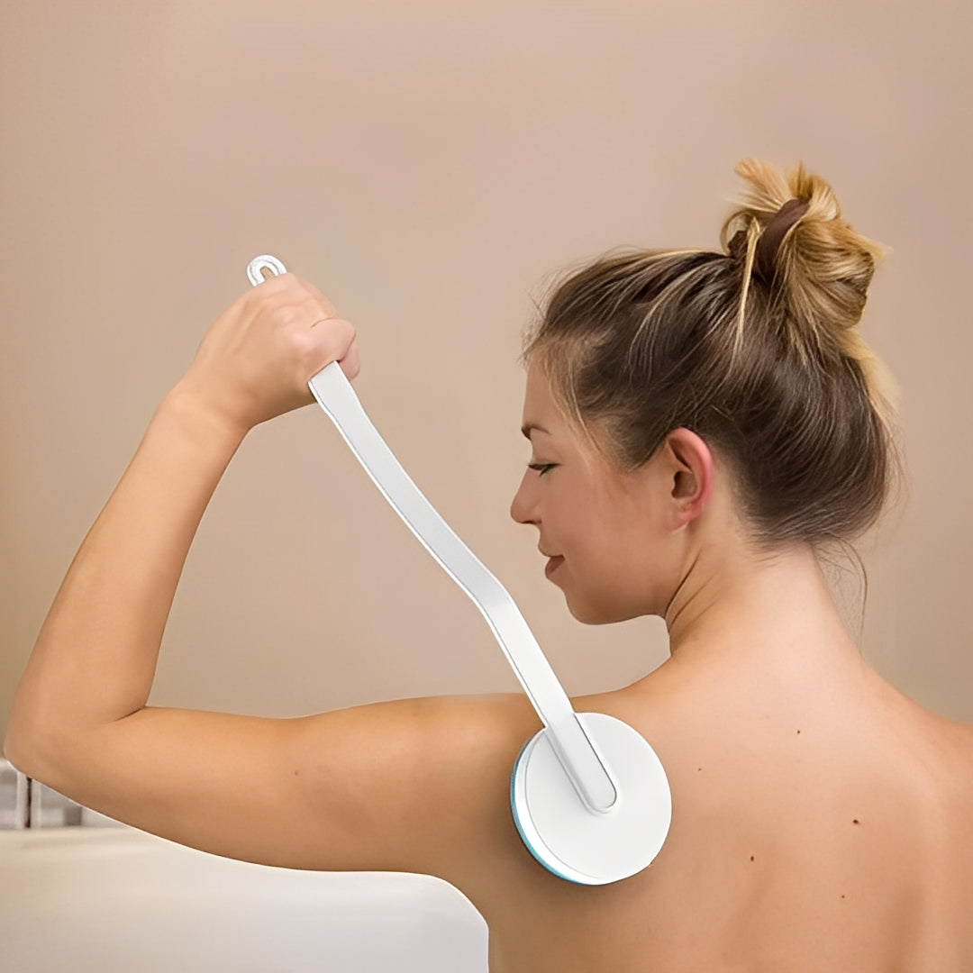 Lotion Applicator with Adjustable Handle and Roller Head