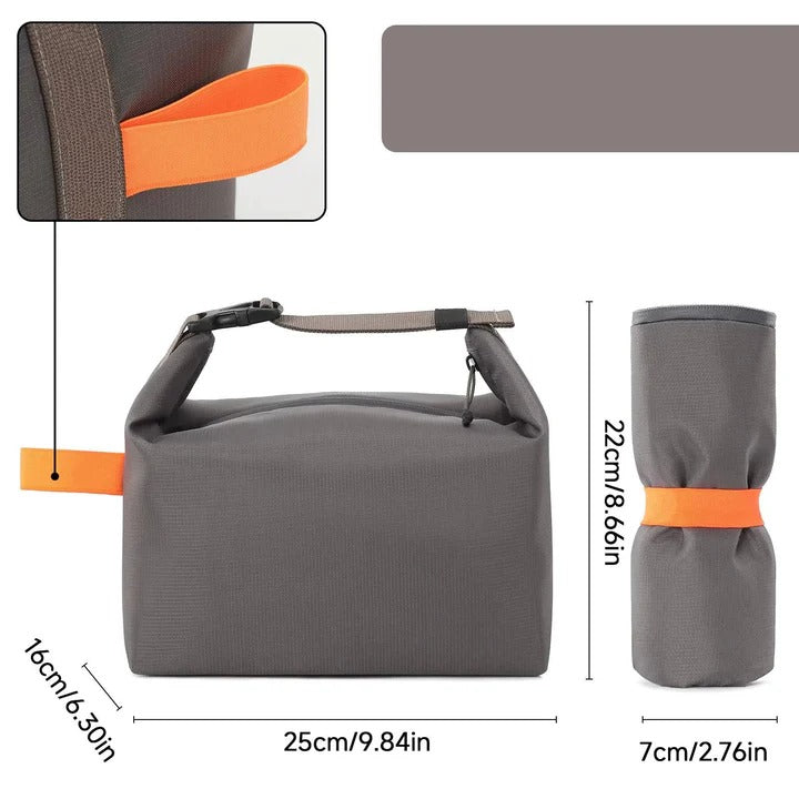 Lunch Bag with Insulation and Adjustable Strap