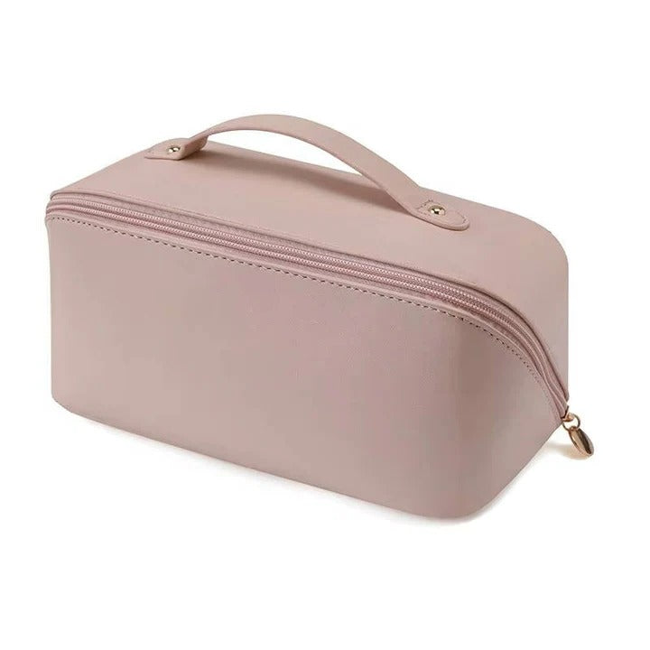 Makeup Organizer with PU Leather and Easy Access Design