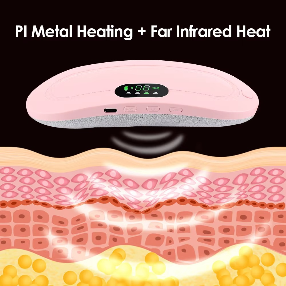 Massage Belt with Heat Therapy and Pain Relief