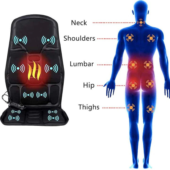 Massage Chair Pad with Heated Function and Vibration Modes